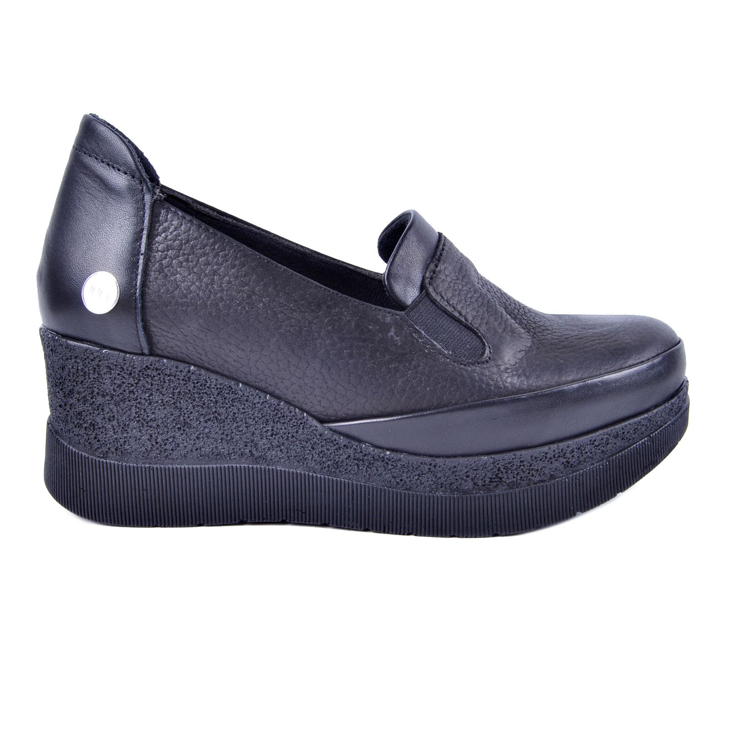 Mammamia D22KA-3125 Siyah Kadın Deri Ayakkabı