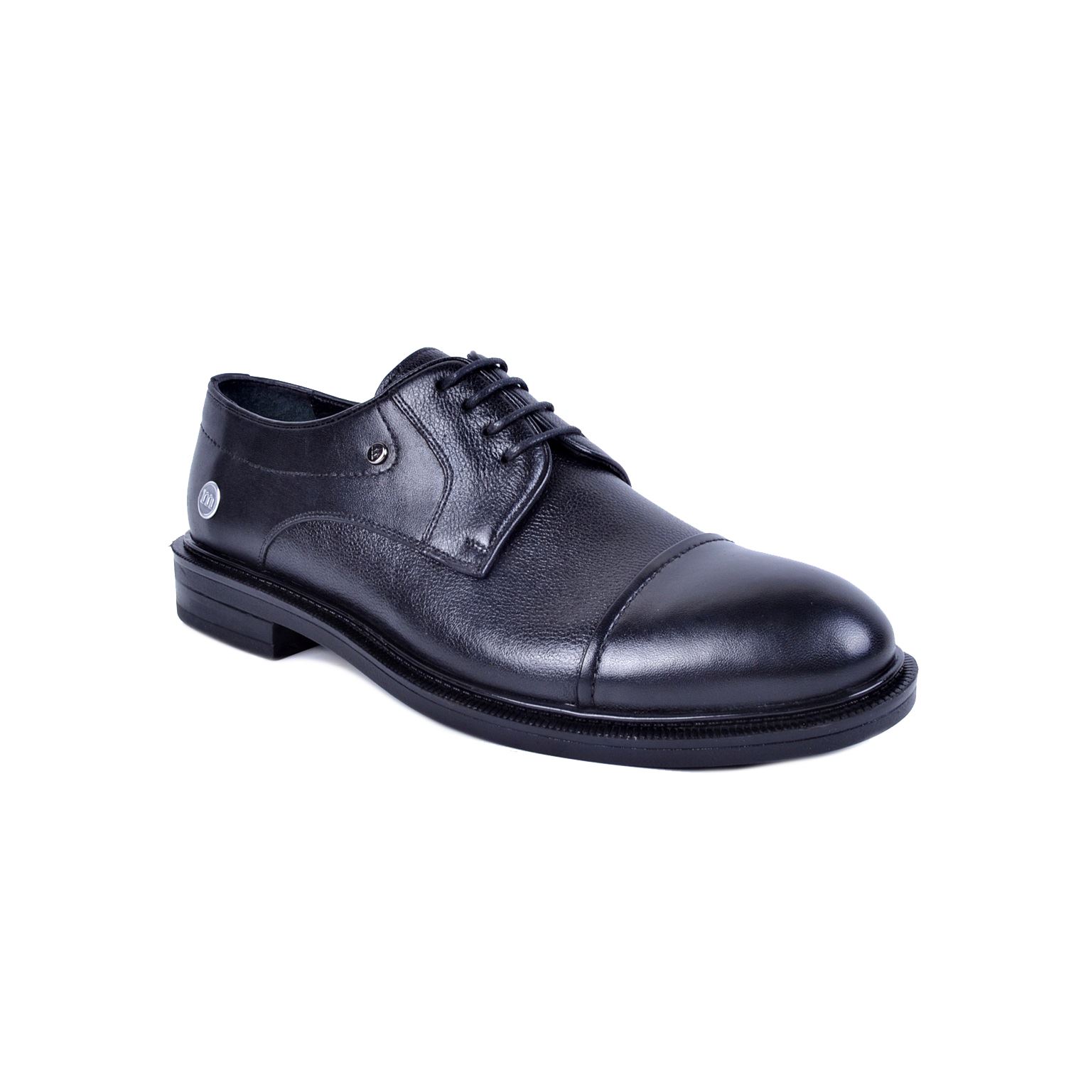 Mammamia D21KA-7105 Siyah Erkek Deri Ayakkabı
