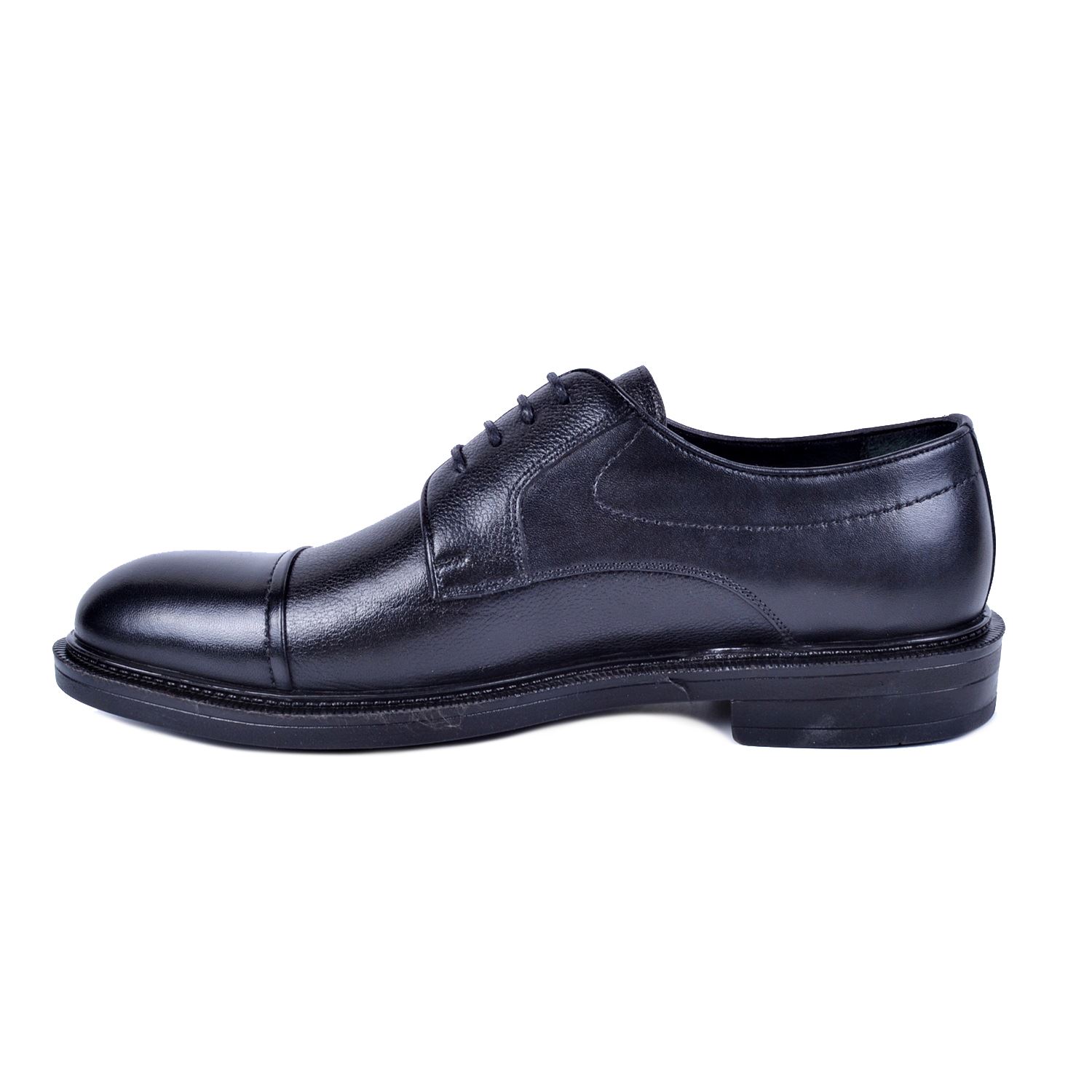 Mammamia D21KA-7105 Siyah Erkek Deri Ayakkabı