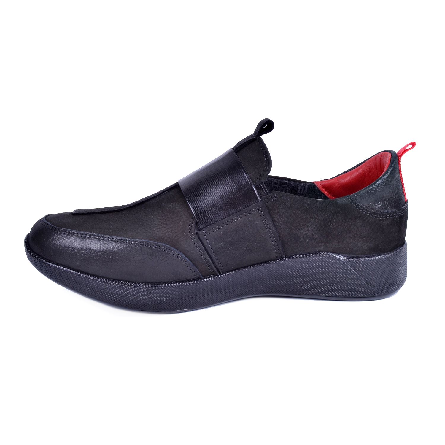 Mammamia D22KA-190 Siyah Kadın Deri Ayakkabı