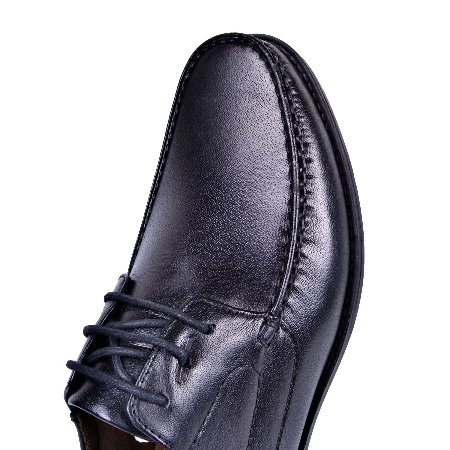 İskarpin 820 Siyah Erkek Deri Ayakkabı
