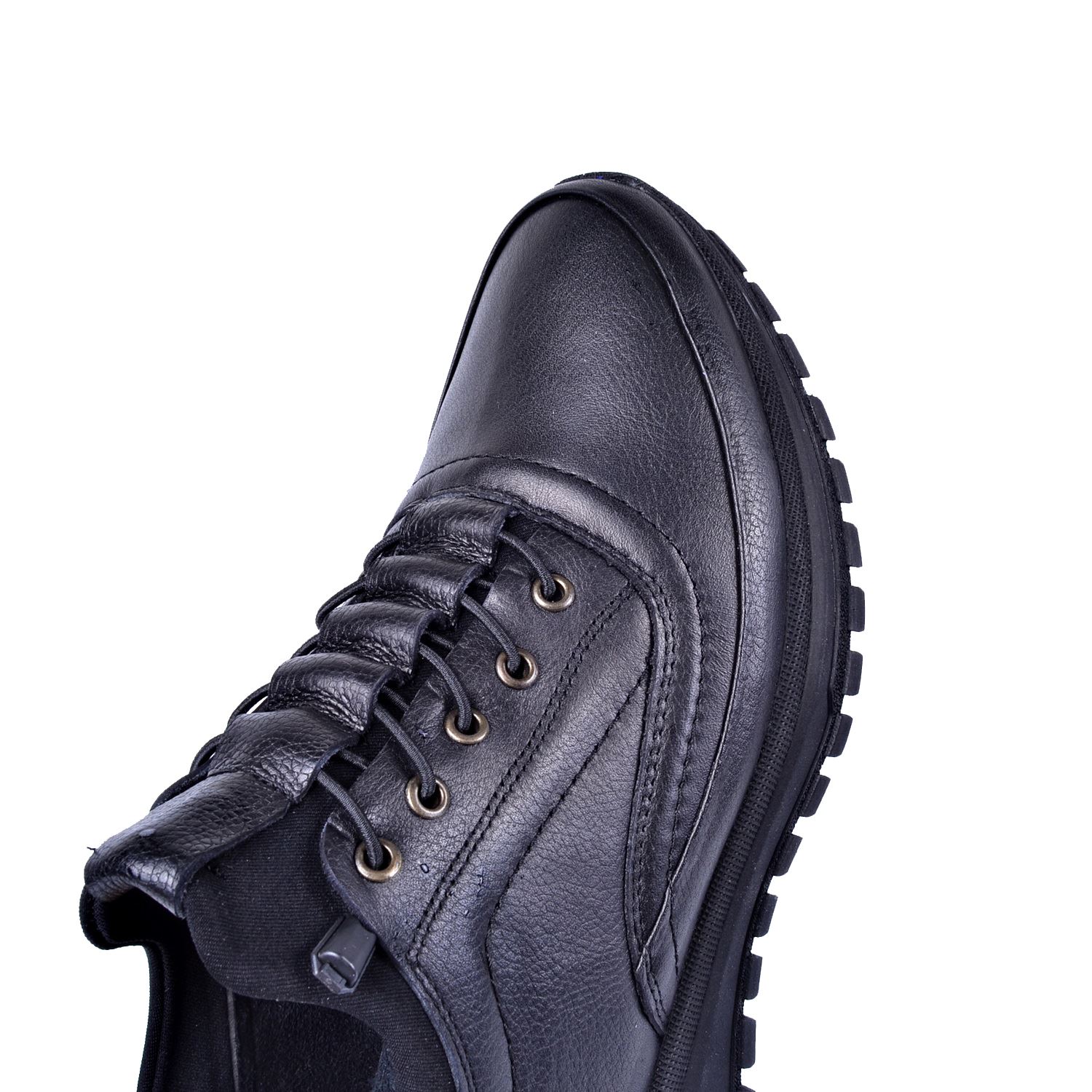 Mym 10200 Erkek Deri Siyah Ayakkabı