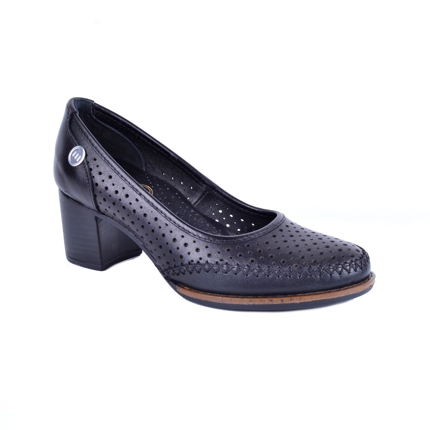 Mammamia D22YA-265 Siyah Kadın Topuklu Ayakkabı