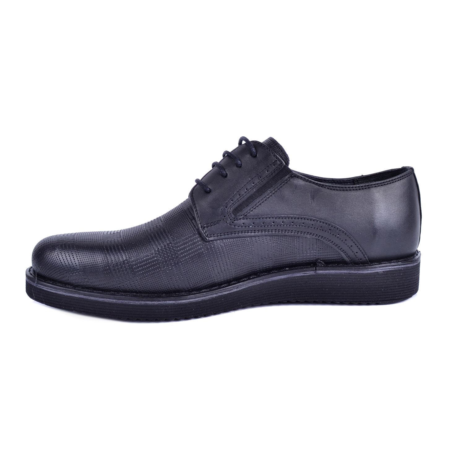 Mym 507 Erkek Deri Siyah Ayakkabı