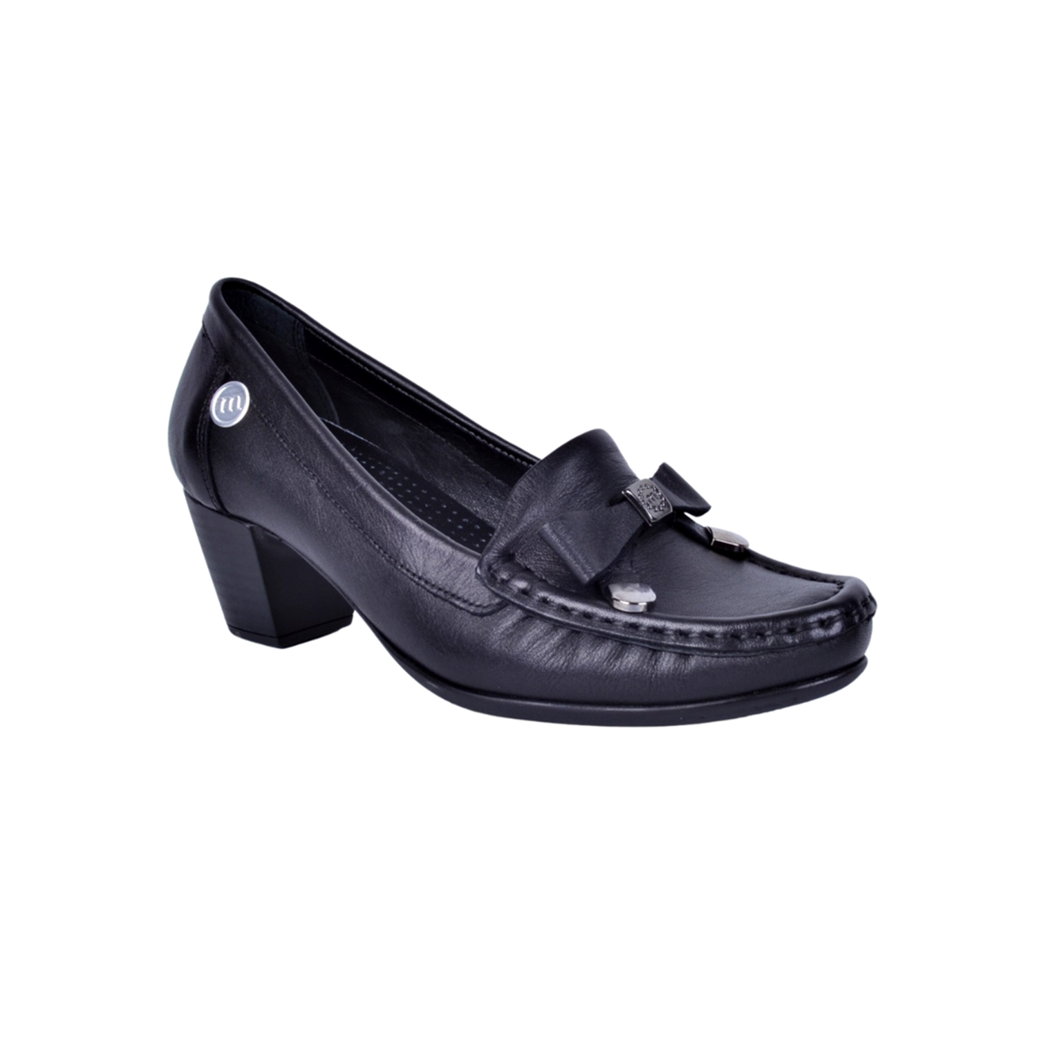 Mammamia D22YA-3645 Siyah Kadın Topuklu Ayakkabı