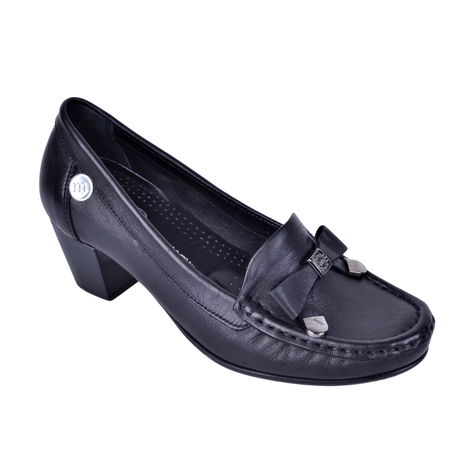 Mammamia D22YA-3645 Siyah Kadın Topuklu Ayakkabı