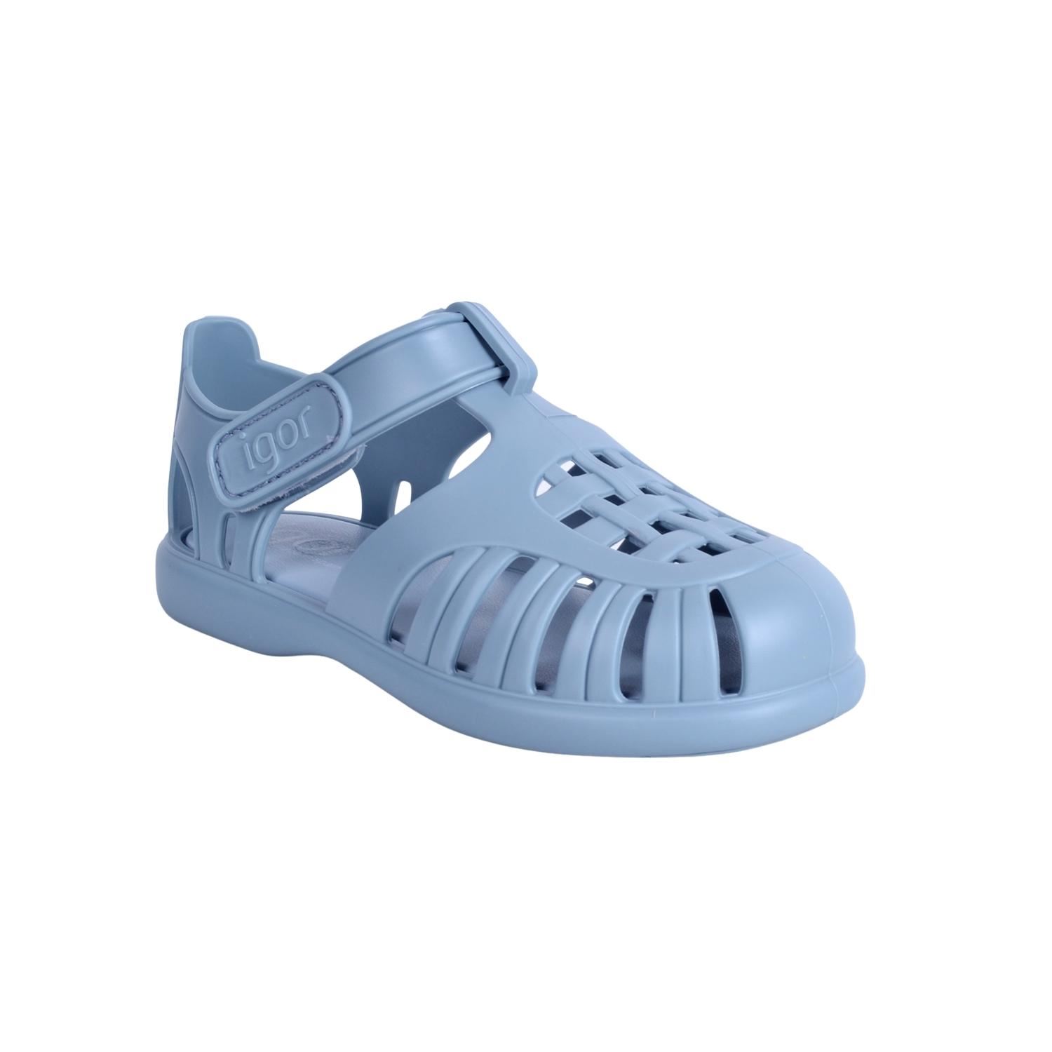Igor S10271 Tobby Solid Çocuk Okyanus Mavisi Sandalet