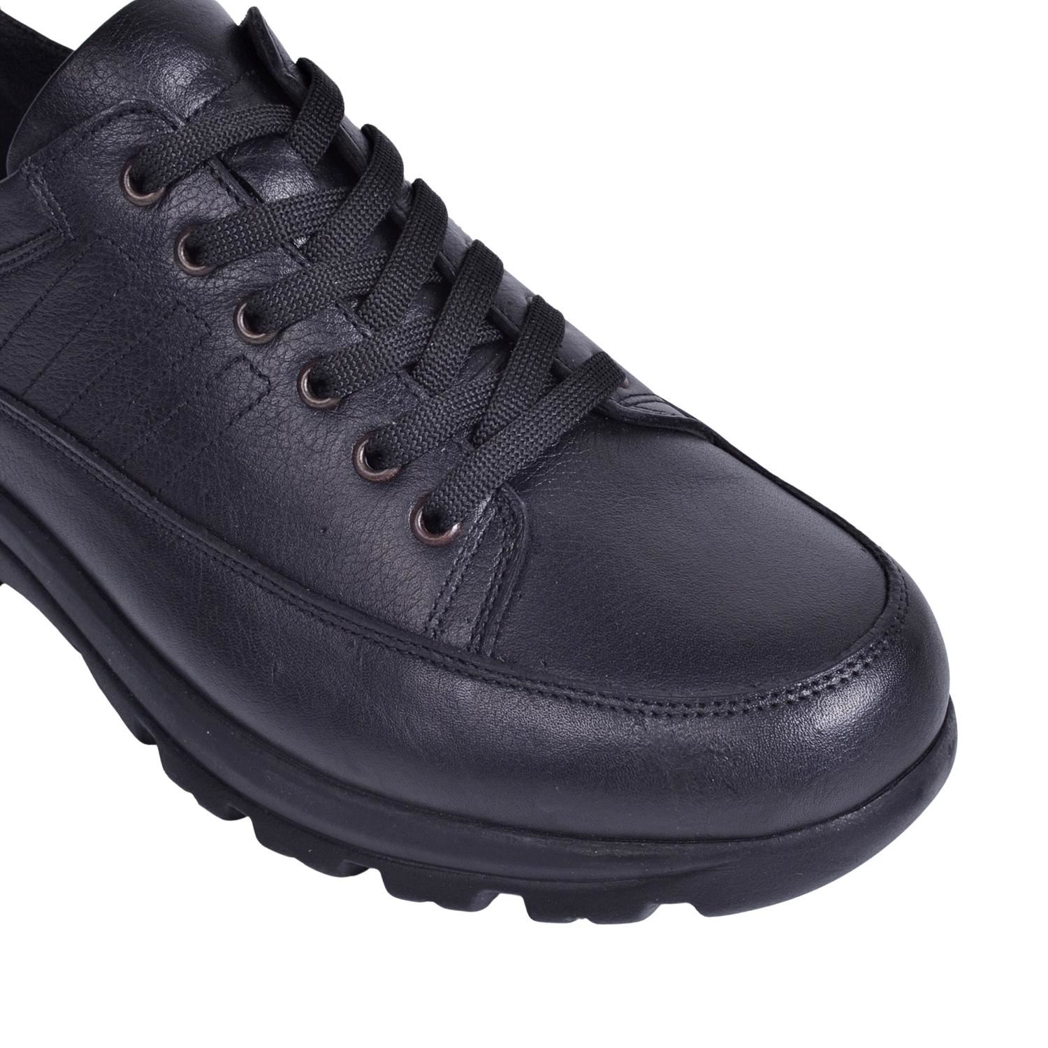 Mym 58 Erkek Deri Siyah Ayakkabı