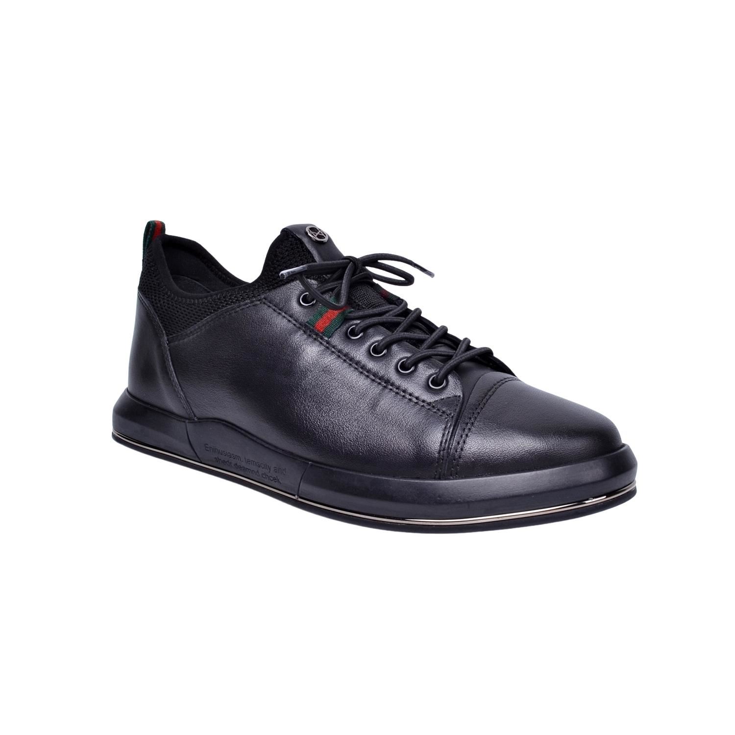 Marcomen 10397 Erkek Deri Siyah Ayakkabı