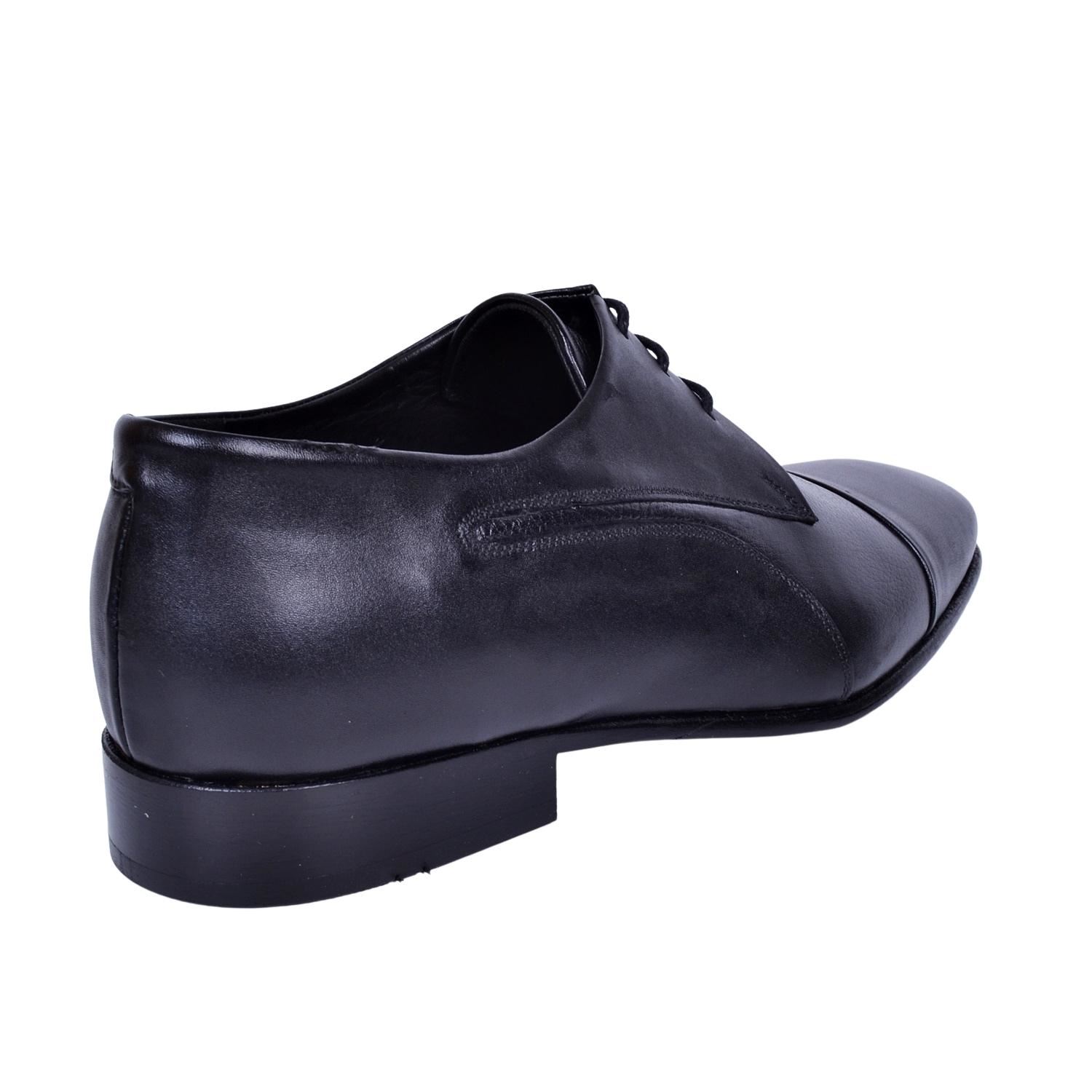 Danacı 704 Kösele Deri Siyah Klasik Ayakkabı