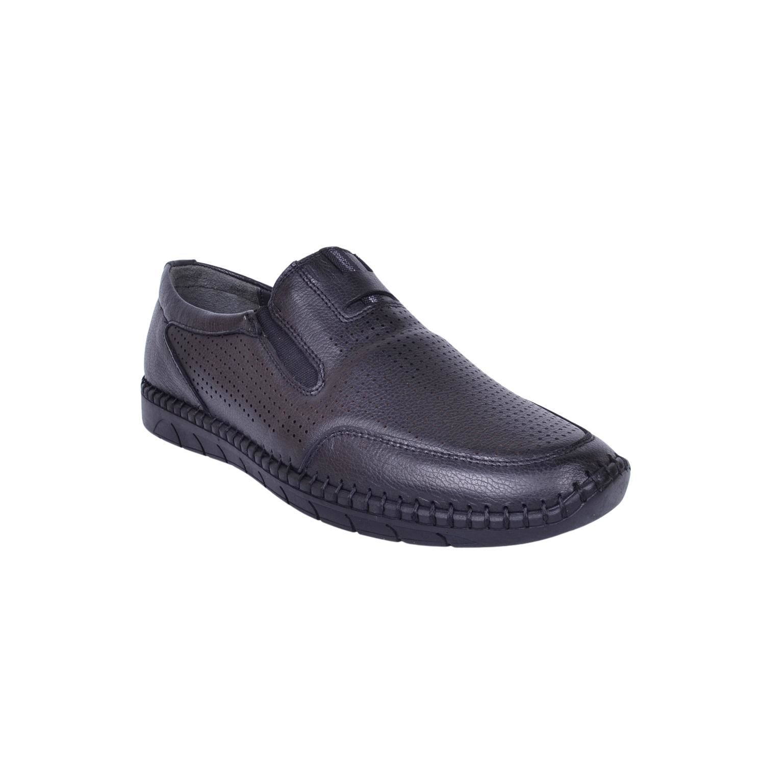 Mym 722 Deri Erkek Siyah Ayakkabı