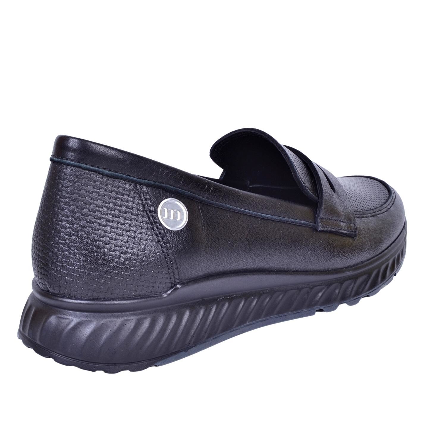 Mammamia D23YA-3235 Deri Siyah Kadın Ayakkabı