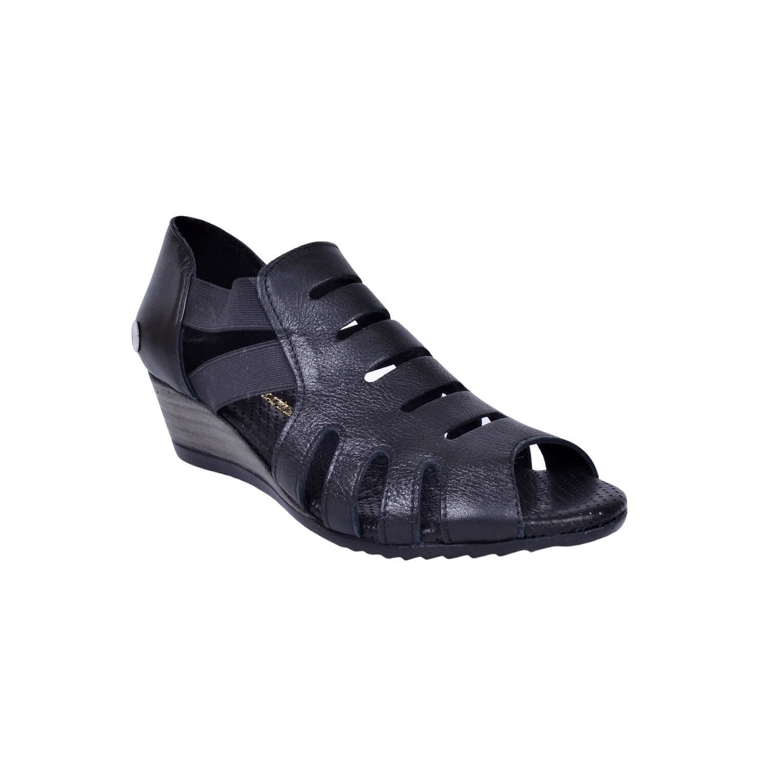 Mammamia D23YA-630 Deri Siyah Kadın Ayakkabı