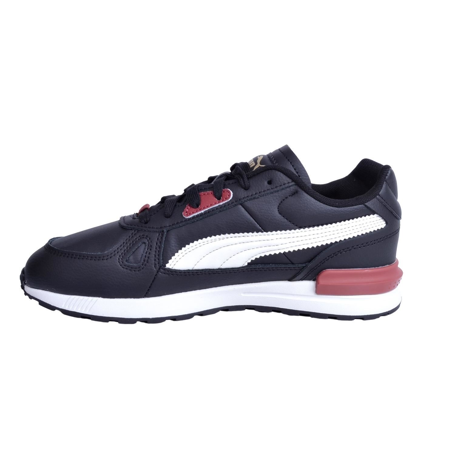 Puma 386479-02 Graviton Kırmızı Siyah Erkek Spor Ayakkabı