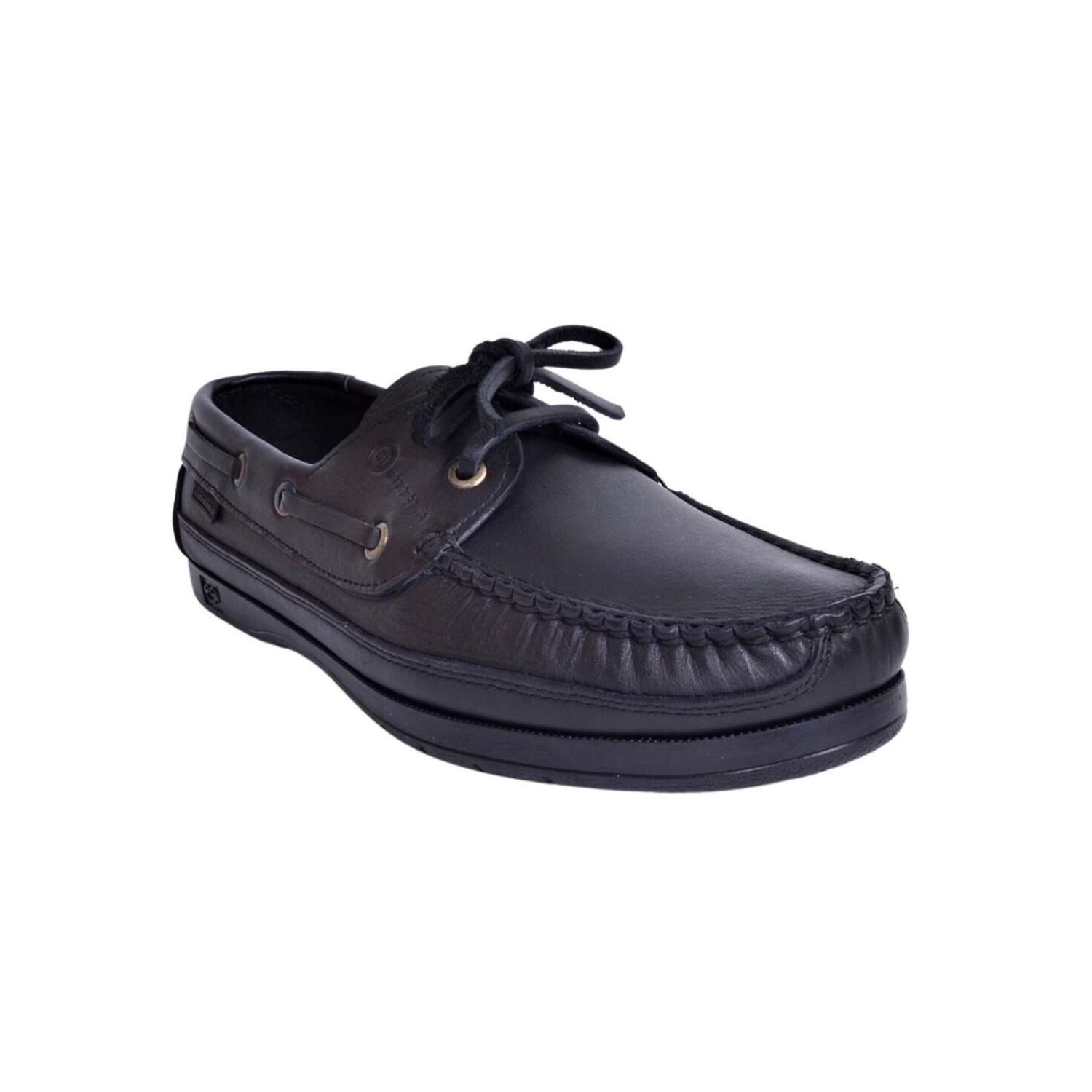 Mammamia D23YA-7500 Erkek Siyah Deri Ayakkabı