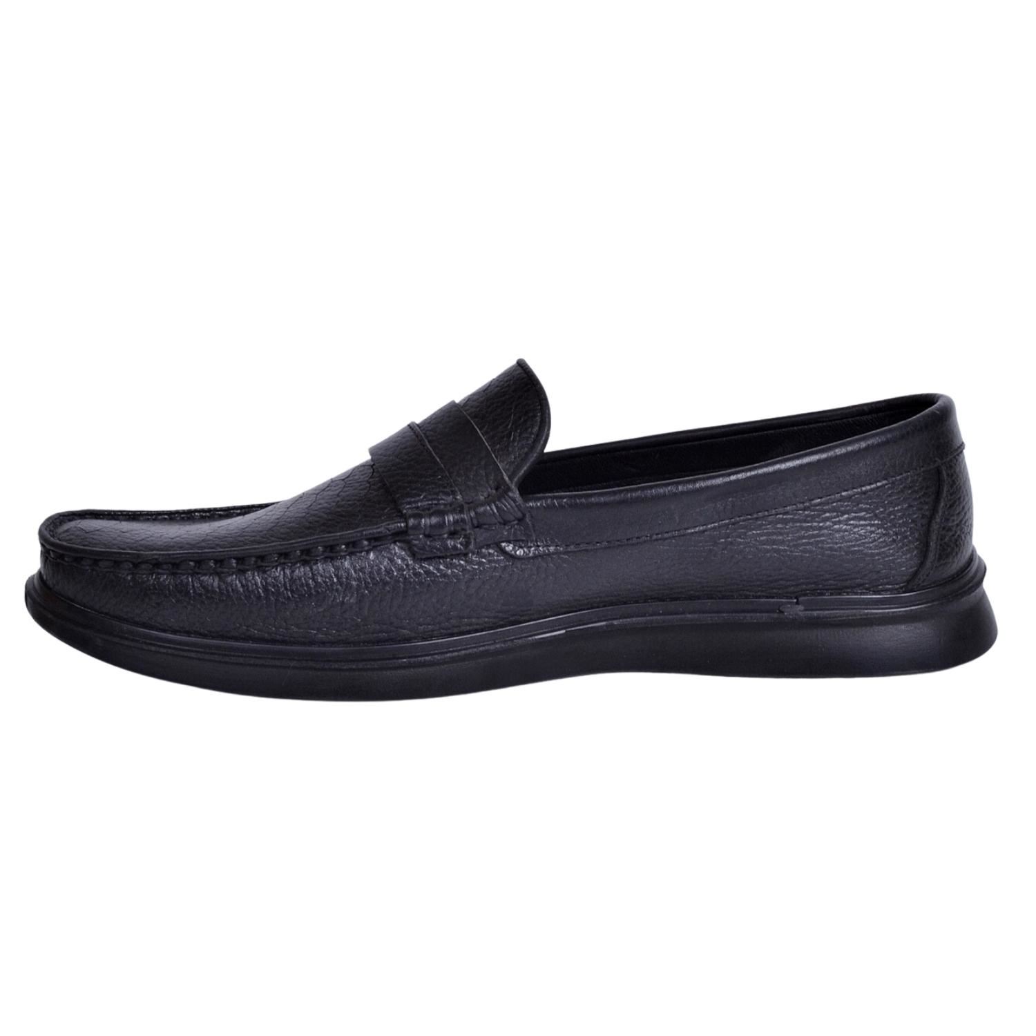 İskarpin 920 Erkek Siyah Deri Büyük Numara Ayakkabı