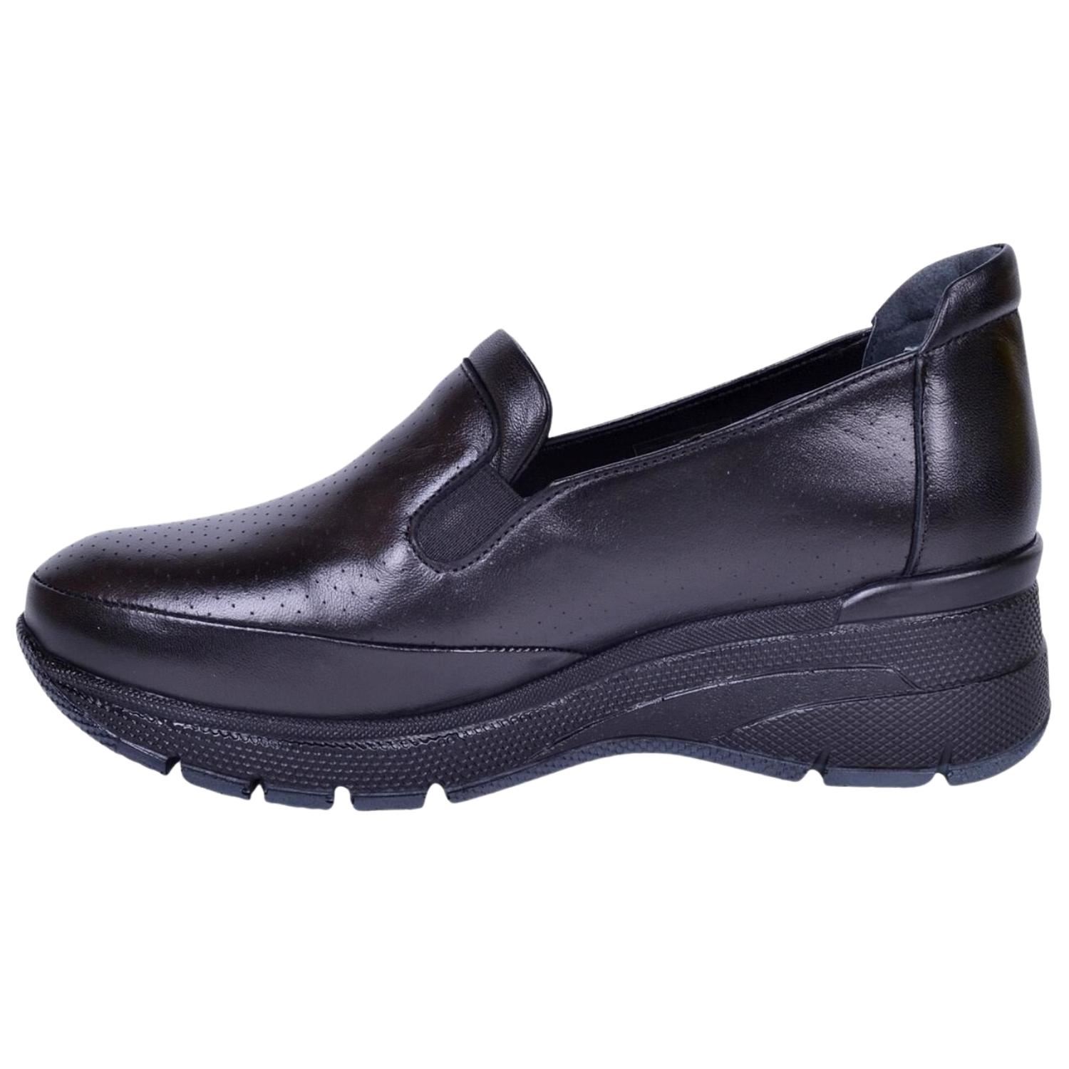 Mammamia D23YA-3040 Deri Siyah Kadın Ayakkabı