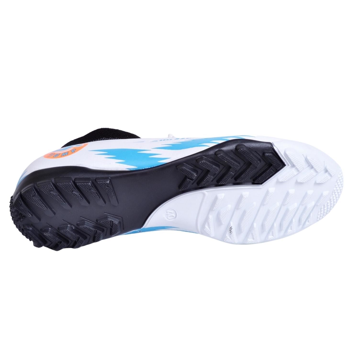 Jump 28366 Beyaz Mavi Bilekli Halısaha Ayakkabısı