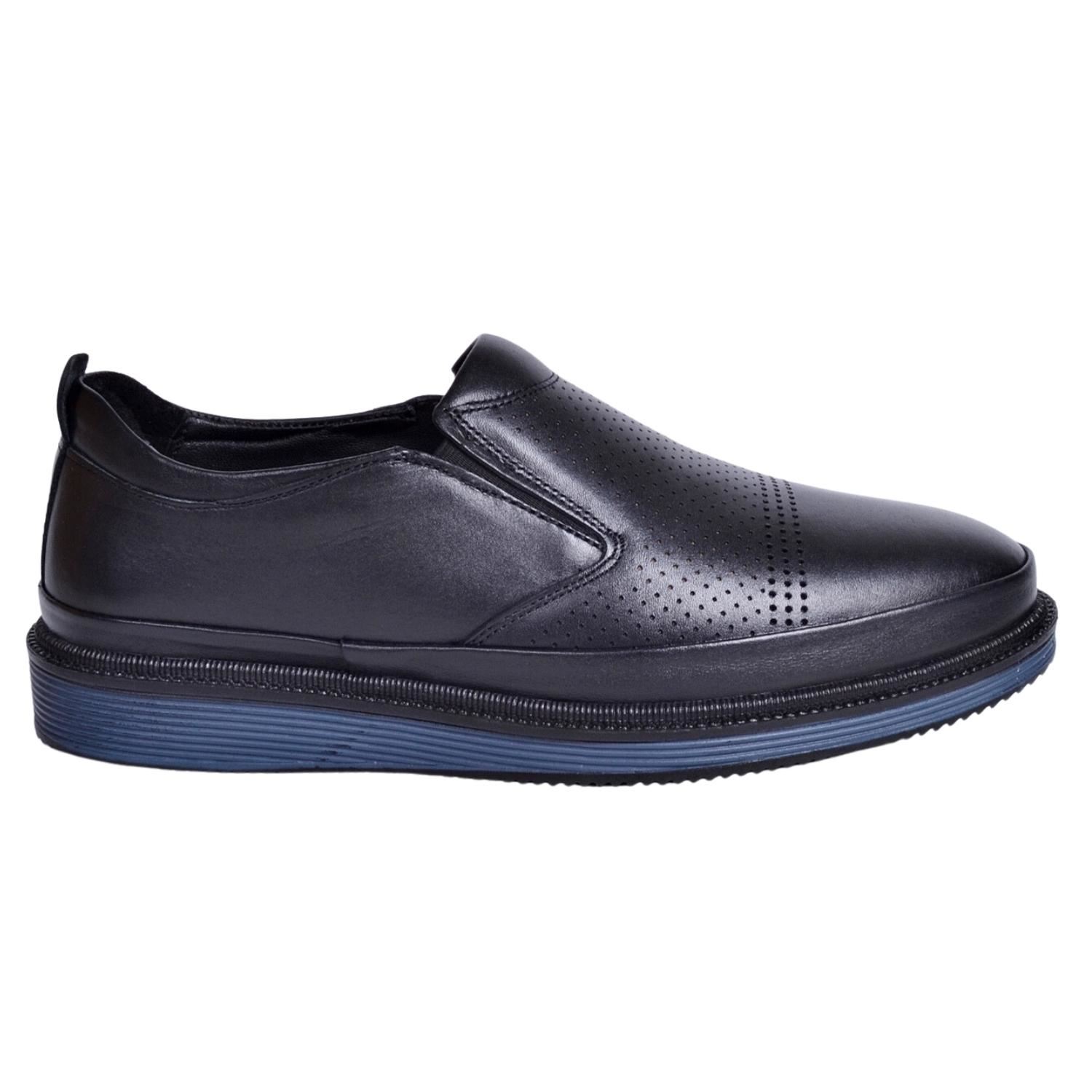 İskarpin 1051 Erkek Siyah Deri Ayakkabı