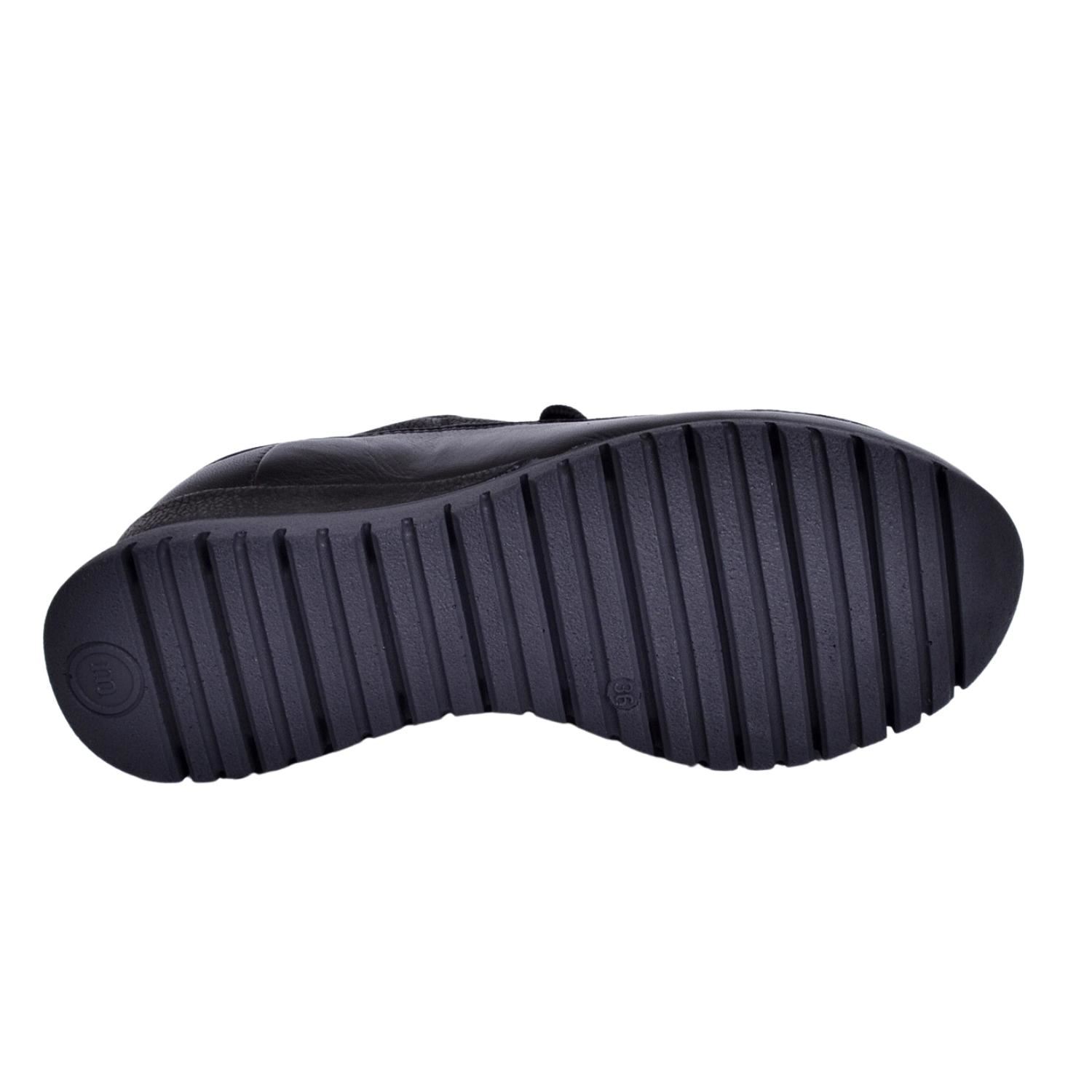 Mammamia D23KA-3420 Kadın Siyah Nubuk Deri Ayakkabı