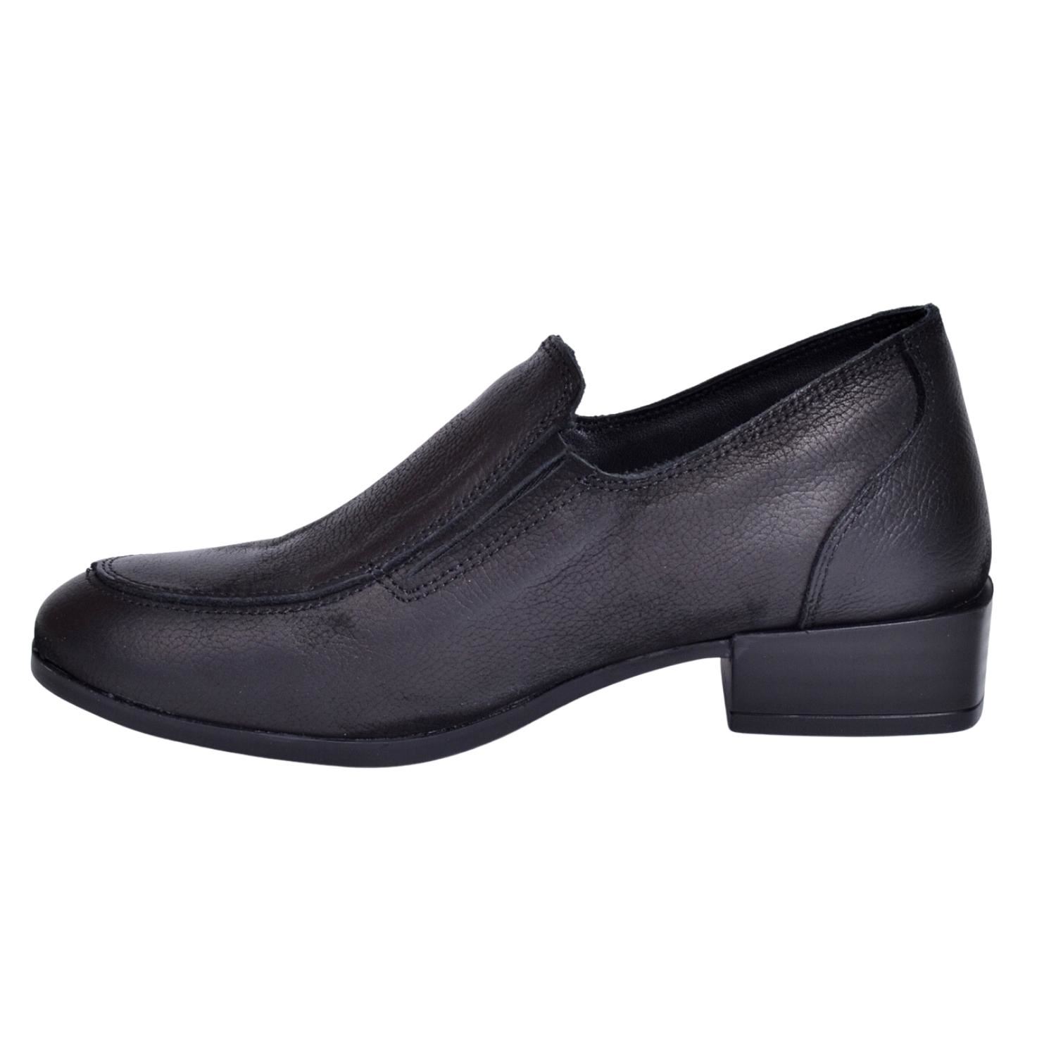 Mammamia D23KA-6085 Kadın Siyah Nubuk Deri Ayakkabı