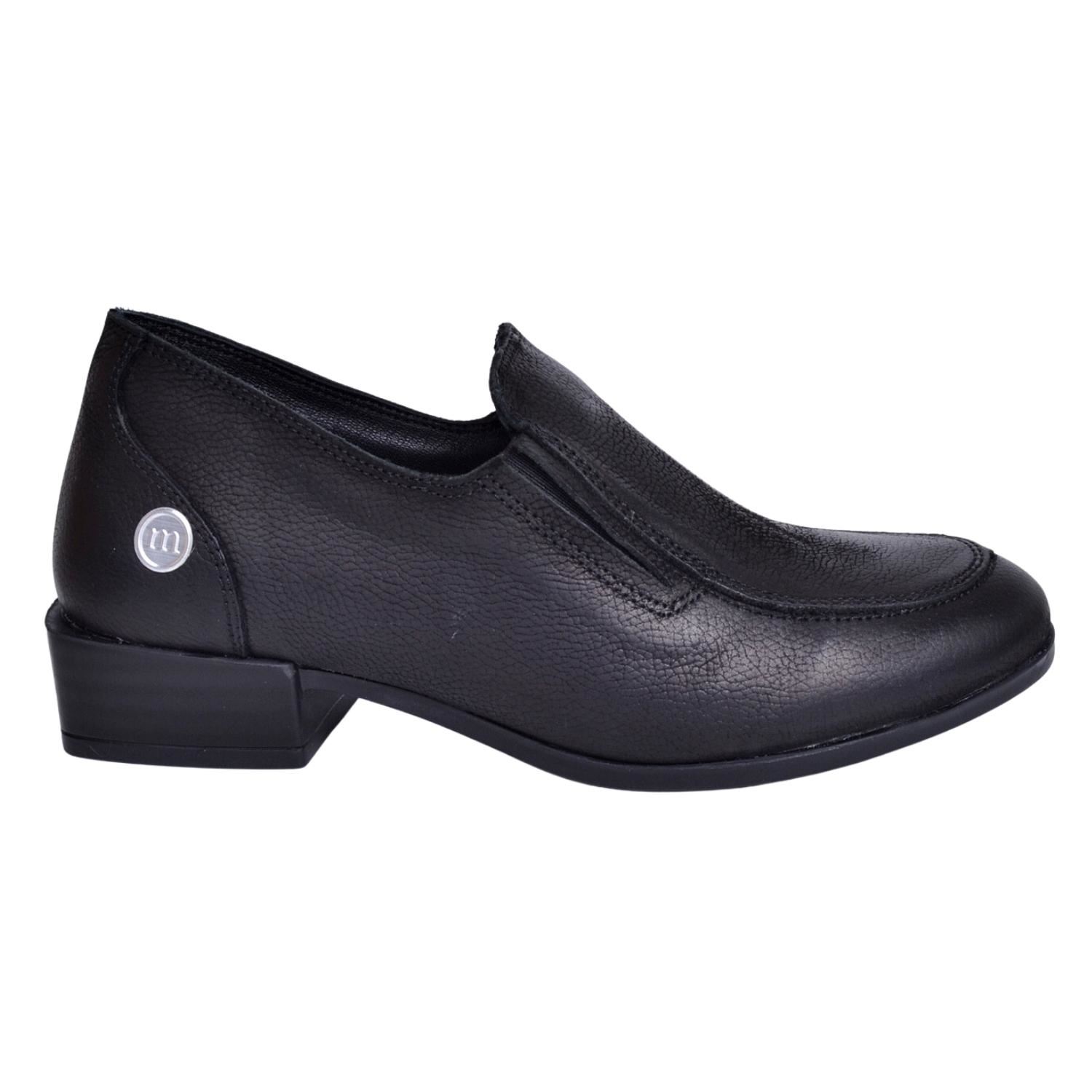 Mammamia D23KA-6085 Kadın Siyah Nubuk Deri Ayakkabı
