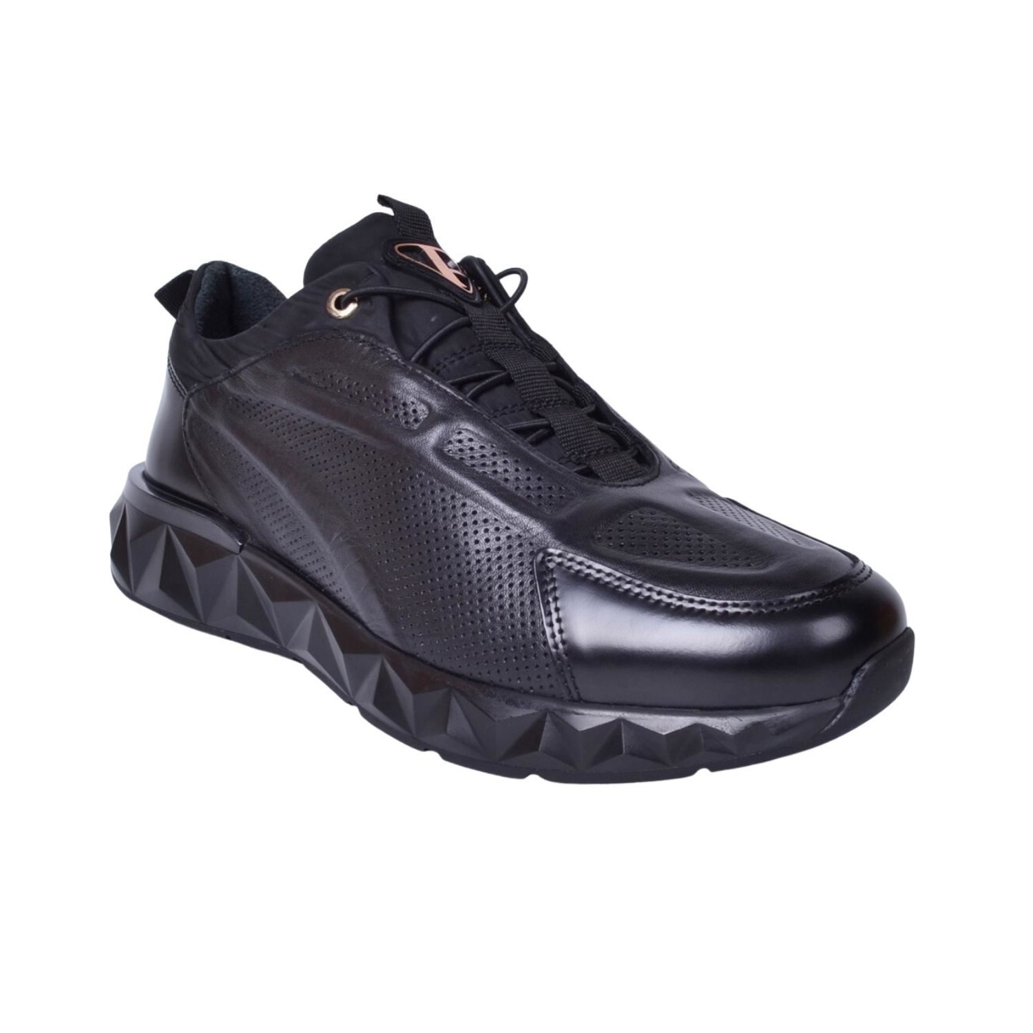 Marcomen 18489 Erkek Deri Siyah Ayakkabı