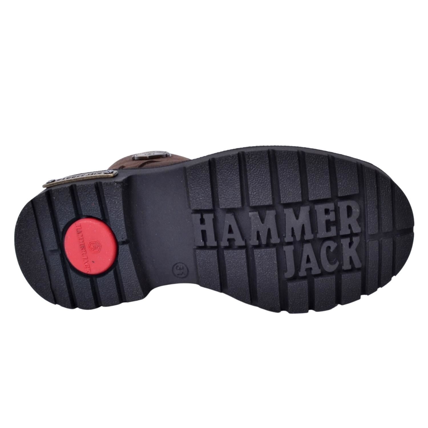 Hammer Jack 17600 Çocuk Kahve Nubuk Deri Bot