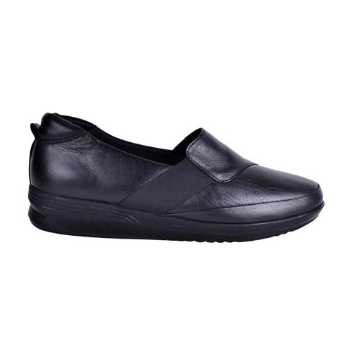 Cute 1205 Kadın Deri Siyah Ayakkabı