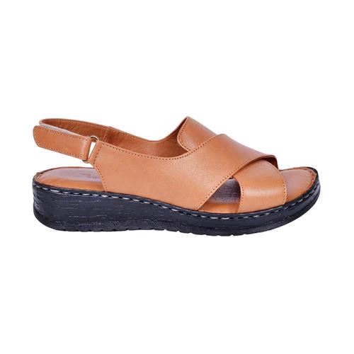 Ces 436 Deri Taba Kadın Sandalet