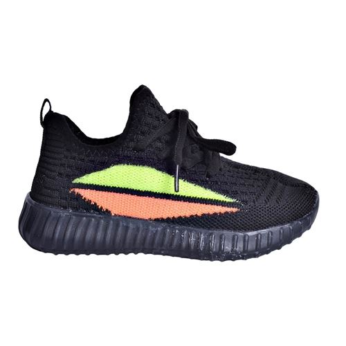 Cool Yezzy Erkek Çocuk Siyah Spor Ayakkabı