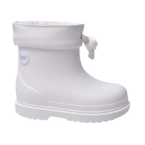 Igor W10257 Bimbi Euril Çocuk  Beyaz Yağmur Botu