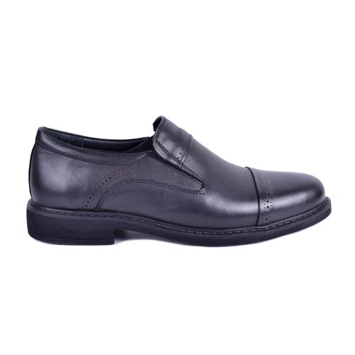 Mym 502 Erkek Deri Siyah Ayakkabı