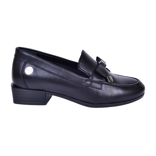 Mammamia D23YA-3700 Deri Siyah Kadın Ayakkabı