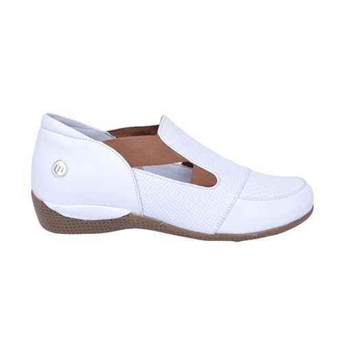 Mammamia D23YA-3680 Deri Beyaz Kadın Ayakkabı
