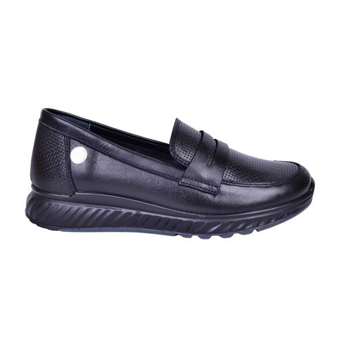 Mammamia D23YA-3235 Deri Siyah Kadın Ayakkabı