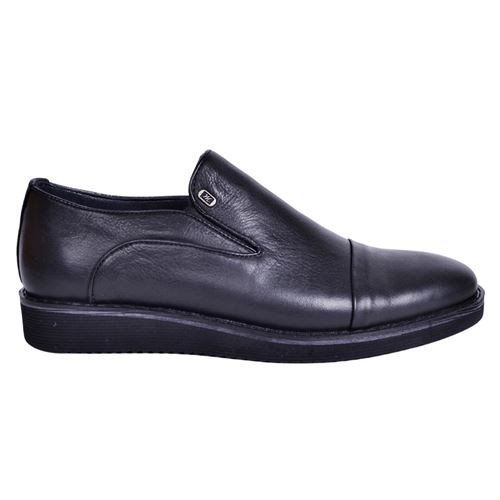 Mym 522 Erkek Siyah Deri Ayakkabı