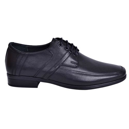 Mym 681 Erkek Siyah Deri Ayakkabı