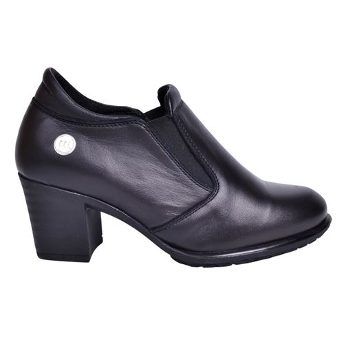 Mammamia D23KA-6120 Kadın Siyah Deri Ayakkabı