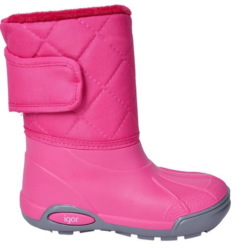 Igor W10209 Topo Ski Nylon Pembe Çocuk Bot