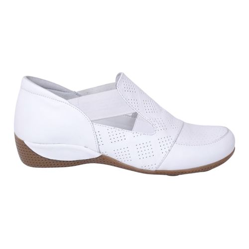 Mammamia D24YA-3540 Beyaz Kadın Deri Ayakkabı
